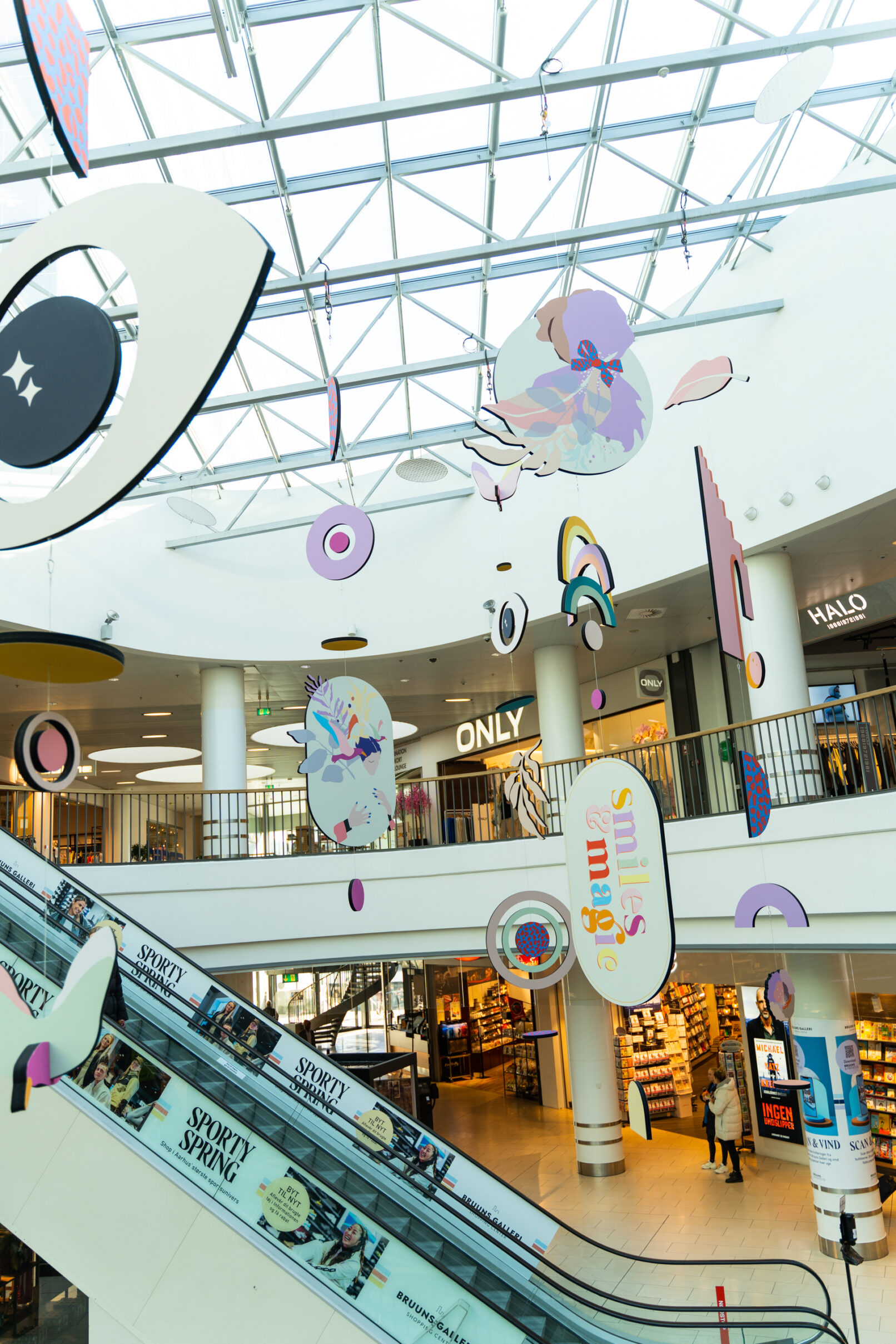 udsmykning Bruuns galleri